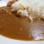 焼肉×もつ鍋 二子玉川 蔵月 - チキンカレー辛口大盛り　2015.09