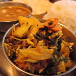 マドラスキッチン - ポリヤル　☆４．５　ミールスの具材として大活躍