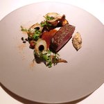 ライラ - ランチコース 5443円 のしんたま(内腿)のソテー 野菜添え