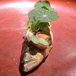 ライラ - ランチコース 5443円 の鮎の丸焼き彩り野菜添え