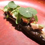 ライラ - ランチコース 5443円 の鮎の丸焼き彩り野菜添え