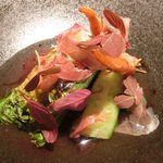 ライラ - ランチコース 5443円 の焼き野菜の彩り盛り合わせ