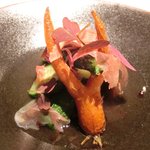 ライラ - ランチコース 5443円 の焼き野菜の彩り盛り合わせ