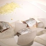 ライラ - ランチコース 5443円 のイワシのプラチナ仕立て大根とコンテ添え