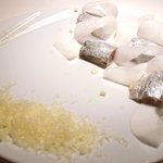 ライラ - ランチコース 5443円 のイワシのプラチナ仕立て大根とコンテ添え