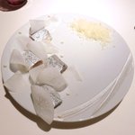 ライラ - ランチコース 5443円 のイワシのプラチナ仕立て大根とコンテ添え