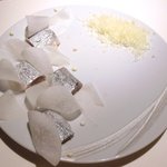 ライラ - ランチコース 5443円 のイワシのプラチナ仕立て大根とコンテ添え
