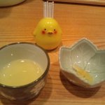 Ippongi - つけめんに入れる鶏の油と柚子