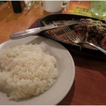 ランディ - ライスおかわりは量調整可能