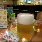 ランディ - 生ビール　二杯目から１００円引き　後方ドリンクメニュー