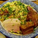 ラーメン燈郎 - ４周年限定・冷し肉そば　８５０円