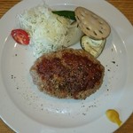 キッチンごりら - 豚ハンバーグ 1100円