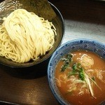 麺屋神 中川會 - 濃厚魚介つけめん750円