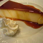 Cafe Salon de The OKA - 食後のデザート（焼プリン）