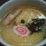 らーめん山頭火 - 塩ラーメン（大盛り）