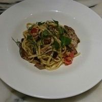 bottega 柏店 - 秋刀魚のペペロンチーノ！！味がしっかりとしていてとても美味しい。秋、この季節にピッタリのパスタですね！