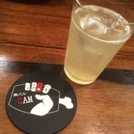 Nimu Bar Gam - シトラスハイボールとコースター