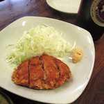 中央酒場 - ヨコスカメンチカツ350円