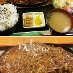 ＴＯＤＯ - ビックとんかつ定食　ご飯大盛り