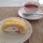 CAFE CHAA - 料理写真:可愛いお皿にキュン