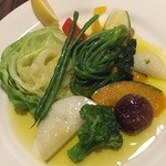 Gabianoenoshima - 地野菜の瞬間蒸し野菜