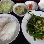 新中国料理　福香亭 - <2015/09/14>青椒肉絲