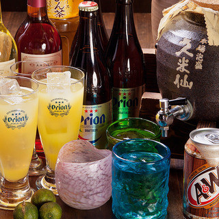 沖縄ならではの地ビールで乾杯！お好みに合わせてお選びください