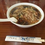 まあぼう亭 - 豚肉の細切りソバ