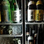 最強鮨居酒屋 やまのや - 日本酒ケース