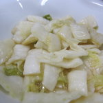 犬丸とり料理 - 白菜のお漬物