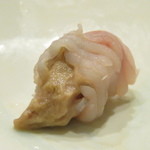 鮨 心白 - 【再訪4】熟成ホシエイの肝巻き