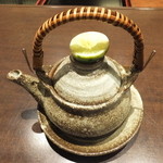 銀座 吉本 - 松茸と鱧の土瓶蒸し