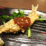 銀座 吉本 - 鮎のフライ