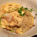 大豊記 - 卵と海老の炒飯790円