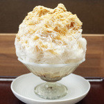 あんみつの深緑堂 - 黒みつきなこみるく(700円)