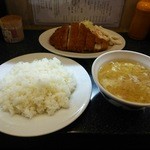 とんかつ店 みのや - ロースとんかつ定食