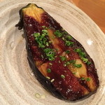 たらく うめ銀 - 【絹皮なすの田楽】