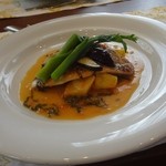レ・セパージュ - 2015/9　本日の魚料理：小鯛のポワレ