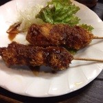 串カツ、旨い。