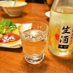 こうぜん - 冷酒（月桂冠 生酒）