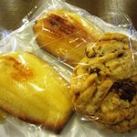 ディアカップ - マドレーヌ（オレンジ・ジンジャー）130円・アメリカンクッキー