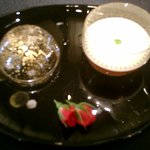 ガストロノミー ジョエル・ロブション - 特選生雲丹　甲殻類のジュレになめらかカリフラワーのクレーム