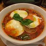 麺Dining セロリの花 - 《モッツァレラ トマトスープ麺》790円
      2015/9/15