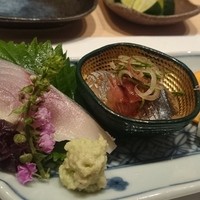 天てんぷら うち津 - 天ぷらだけでなく、お刺身も美味しい。