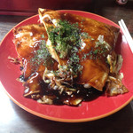 Jambo Okonomiyaki Miyuki - お好み焼き 肉玉入り(税込650円)