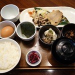 伊右衛門サロン - 伊右衛門の朝ごはん＋薩摩赤玉セット