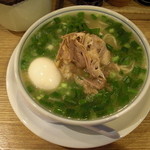 玉 バラそば屋 中野店 - バラそば＋塩味玉