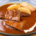 Cow tongue stew