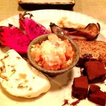 プチット リュ - デザート盛り合わせ