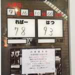 神保町食肉センター - 店のドア